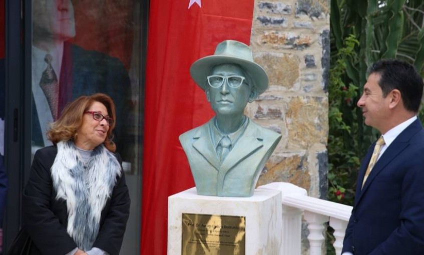 Muğla'da Avram Galanti Bodrumlu büstü törenle açıldı