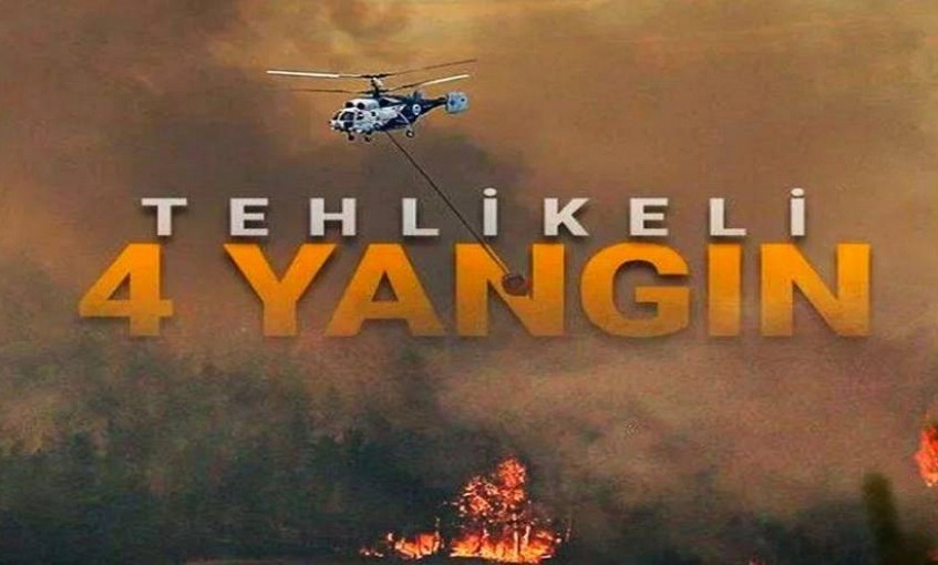 Türkiye Genelinde 150 Yangın: 16 Köy Tahliye Edildi, 8 Yangın Sürüyor